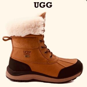 UGG Men's Brown and Black Rain & Snow Boots washer proof, waterproof